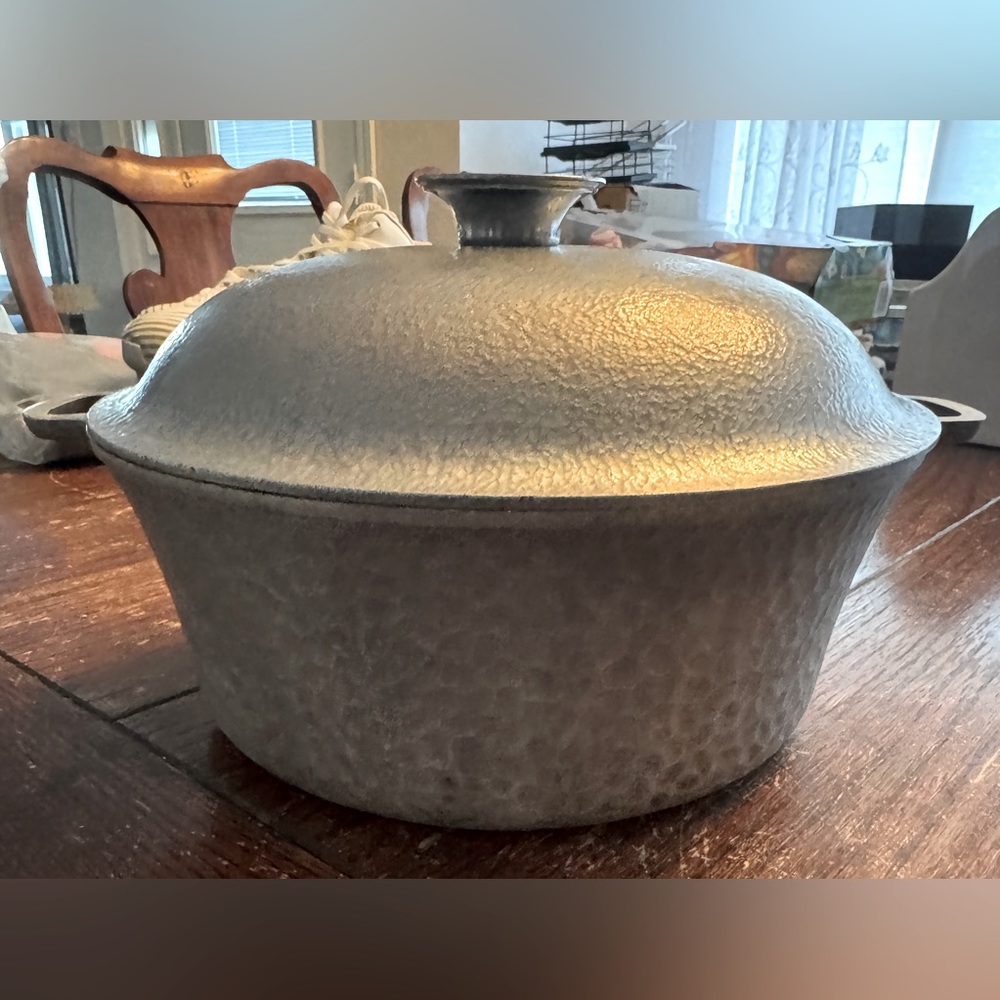 Vintage Wagner Ware Aluminum Pot with Lid